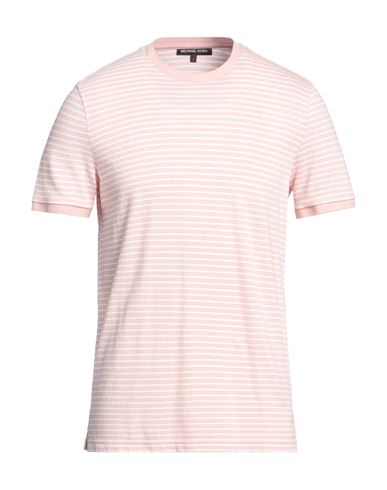 Michael Kors Mens Man T-shirt Pink Size S Cotton, Silk