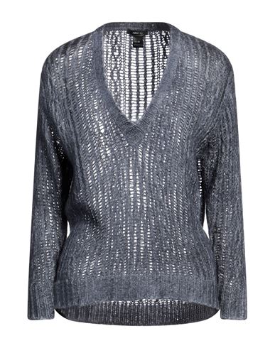 Avant Toi Woman Sweater Slate Blue Size Xs Cashmere, Silk
