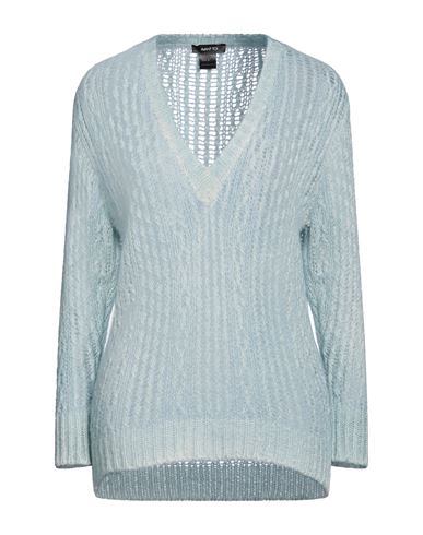 Shop Avant Toi Woman Sweater Sky Blue Size S Cashmere, Silk