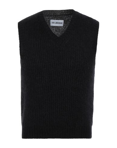 Shop Han Kjobenhavn Han Kjøbenhavn Man Sweater Black Size M Mohair Wool, Polyamide, Merino Wool