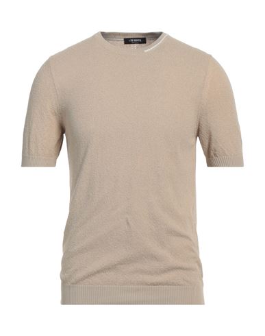 Shop +39 Masq Man Sweater Beige Size 36 Cotton, Polyamide