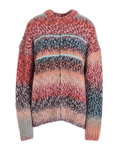 Ps By Paul Smith Ps Paul Smith Woman Sweater Brick Red Size M Wool, Acrylic, Polyamide, Alpaca Wool