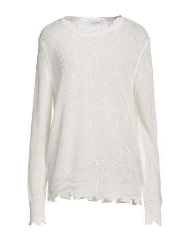 Shop Gran Sasso Woman Sweater White Size 6 Linen, Cotton