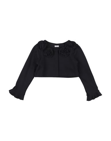 Le Bebé Toddler Girl Wrap Cardigans Midnight Blue Size 3 Viscose, Polyamide, Elastane In Blue
