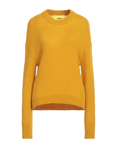 Shop Jjxx By Jack & Jones Woman Sweater Ocher Size L Acrylic, Nylon, Wool, Alpaca Wool In Yellow