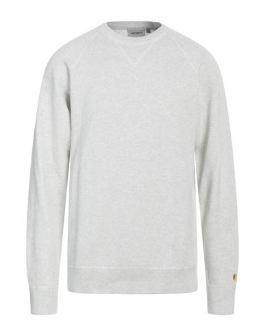 Carhartt Man Sweater Light Grey Size Xl Cotton