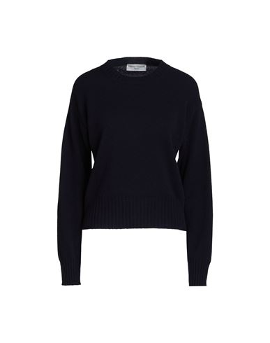 Shop Officine Generale Officine Générale Woman Sweater Midnight Blue Size S Cashmere