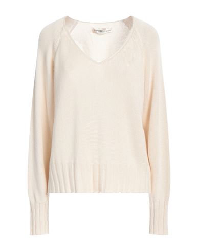 Shop Lamberto Losani Woman Sweater Beige Size 8 Silk, Cashmere