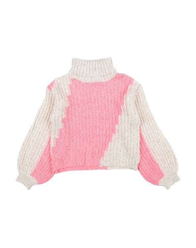 Name It® Babies' Name It Toddler Girl Turtleneck Pink Size 7 Polyester, Acrylic, Nylon