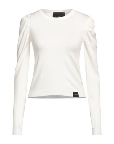 John Richmond Woman Sweater Off White Size Xl Viscose, Polyester, Nylon In Off White