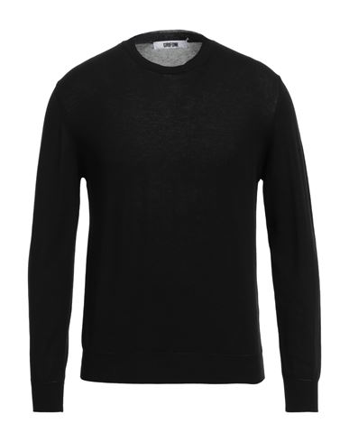 Shop Grifoni Man Sweater Black Size 36 Cotton