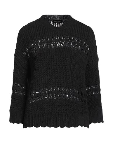 Roberto Collina Woman Sweater Black Size M Cotton