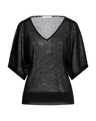 Slowear Zanone Woman Sweater Black Size 6 Viscose, Polyamide