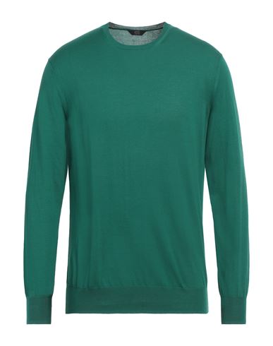 Hōsio Man Sweater Green Size Xl Cotton