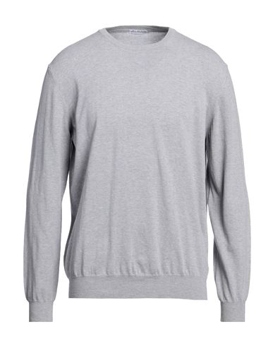 Albas Man Sweater Grey Size 46 Cotton