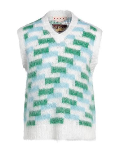 Marni Man Sweater Green Size 40 Mohair Wool, Polyamide, Wool