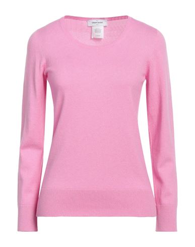 Gran Sasso Woman Sweater Pink Size 8 Virgin Wool, Viscose, Cashmere
