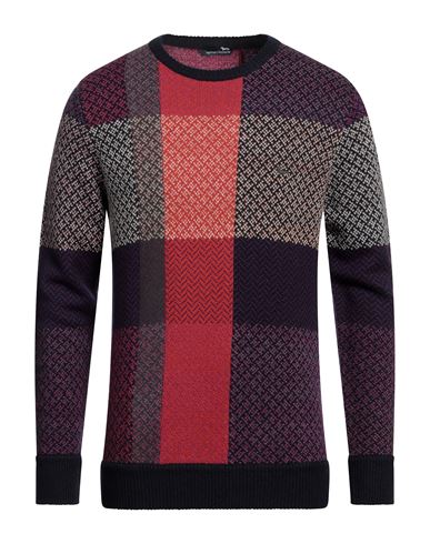 Harmont & Blaine Man Sweater Midnight Blue Size Xxl Wool, Viscose, Polyamide, Cashmere In Gray