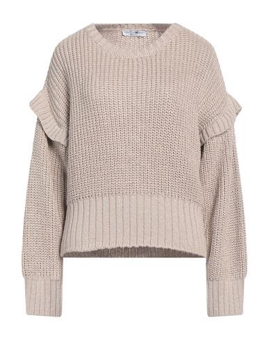 Fabrication Général Paris Woman Sweater Beige Size Onesize Cotton In Brown