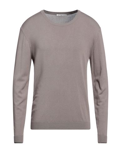 Grey Daniele Alessandrini Man Sweater Dove Grey Size 42 Cotton, Nylon