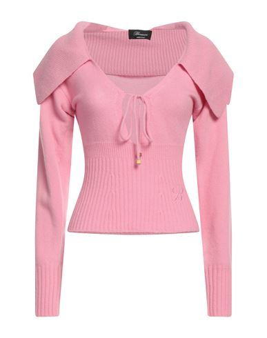 Blumarine Woman Sweater Pink Size 4 Wool, Cashmere