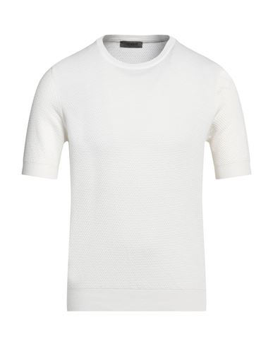 Shop +39 Masq Man Sweater White Size 36 Cotton