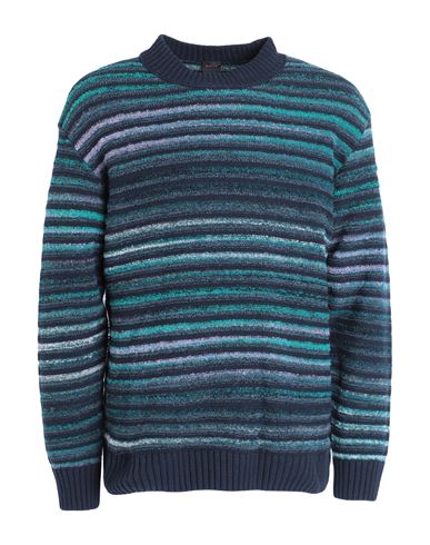 Hugo Man Sweater Midnight Blue Size Xl Synthetic Fibers, Wool, Cotton, Polyamide, Alpaca Wool