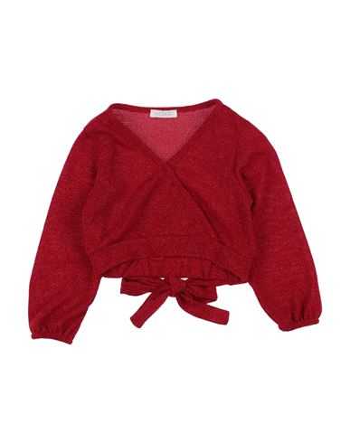 Shop Meilisa Bai Rosso Toddler Girl Wrap Cardigans Red Size 7 Polyester, Elastane