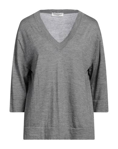 Shop Oliver Lattughi Woman Sweater Grey Size 10 Cashmere, Silk