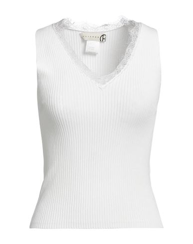 Haveone Woman Sweater White Size Onesize Viscose, Polyamide