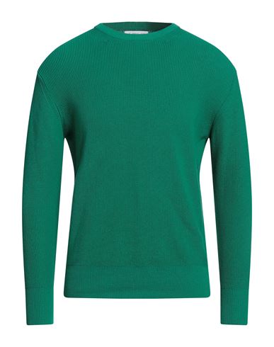 Manuel Ritz Man Sweater Emerald Green Size L Cotton