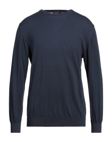 Avignon Man Sweater Navy Blue Size Xxl Cotton
