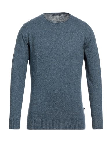 Avignon Man Sweater Slate Blue Size M Cotton