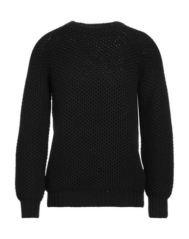 Ann Demeulemeester Man Sweater Black Size M Virgin Wool