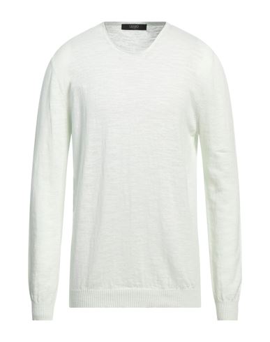 Liu •jo Man Man Sweater Light Green Size L Cotton, Linen In Green