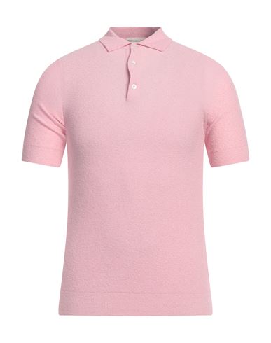 Filippo De Laurentiis Man Sweater Pink Size 36 Cotton, Polyamide In Pink