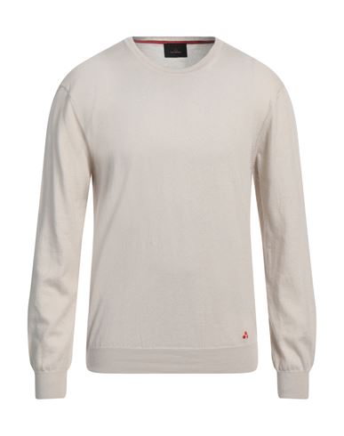 Shop Peuterey Man Sweater Beige Size Xl Cotton