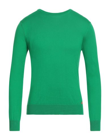 Peuterey Man Sweater Emerald Green Size Xl Cotton