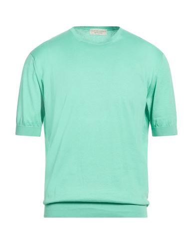 Filippo De Laurentiis Man Sweater Light Green Size 44 Cotton In Green