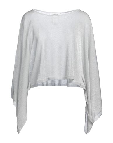 FABIANA FILIPPI FABIANA FILIPPI WOMAN SWEATER LIGHT GREY SIZE ONESIZE VISCOSE, POLYESTER 