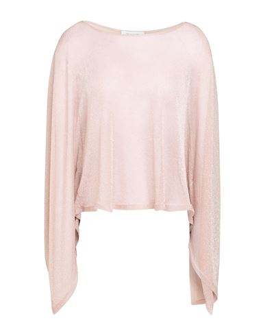 FABIANA FILIPPI FABIANA FILIPPI WOMAN SWEATER BLUSH SIZE ONESIZE VISCOSE, POLYESTER 