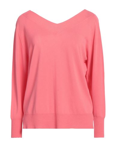 Solotre Woman Sweater Pink Size Onesize Viscose, Polyamide