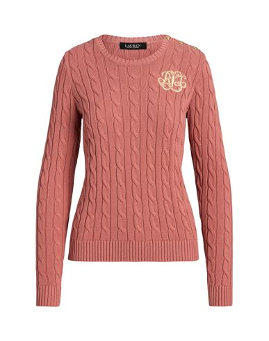Lauren Ralph Lauren Woman Sweater Pastel Pink Size Xl Cotton