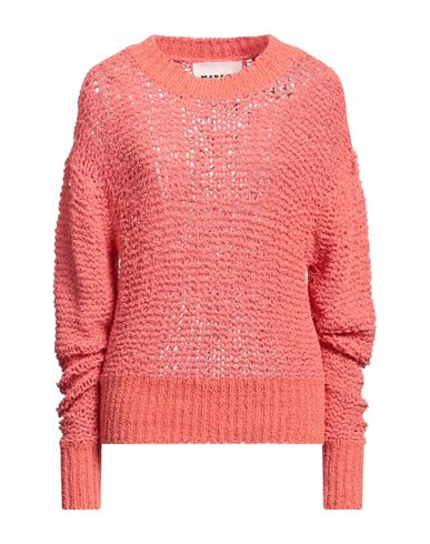 Isabel Marant Étoile Marant Étoile Woman Sweater Coral Size 4 Cotton, Polyamide In Red