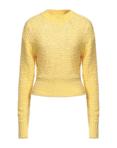 Marant Etoile Marant Étoile Woman Sweater Yellow Size 8 Cotton, Polyamide