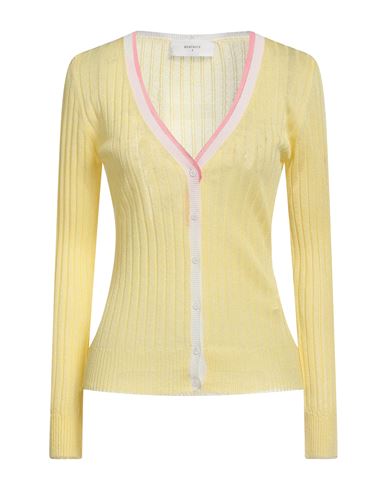 Beatrice B Beatrice .b Woman Cardigan Yellow Size M Viscose, Polyester, Nylon