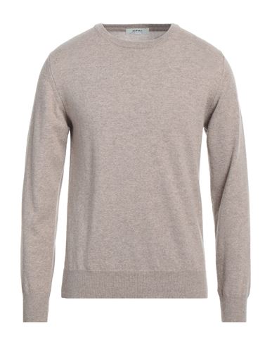 Alpha Studio Man Sweater Khaki Size 40 Cashmere In Beige