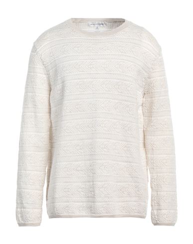 Comme Des Garçons Shirt Man Sweater Ivory Size Xl Wool