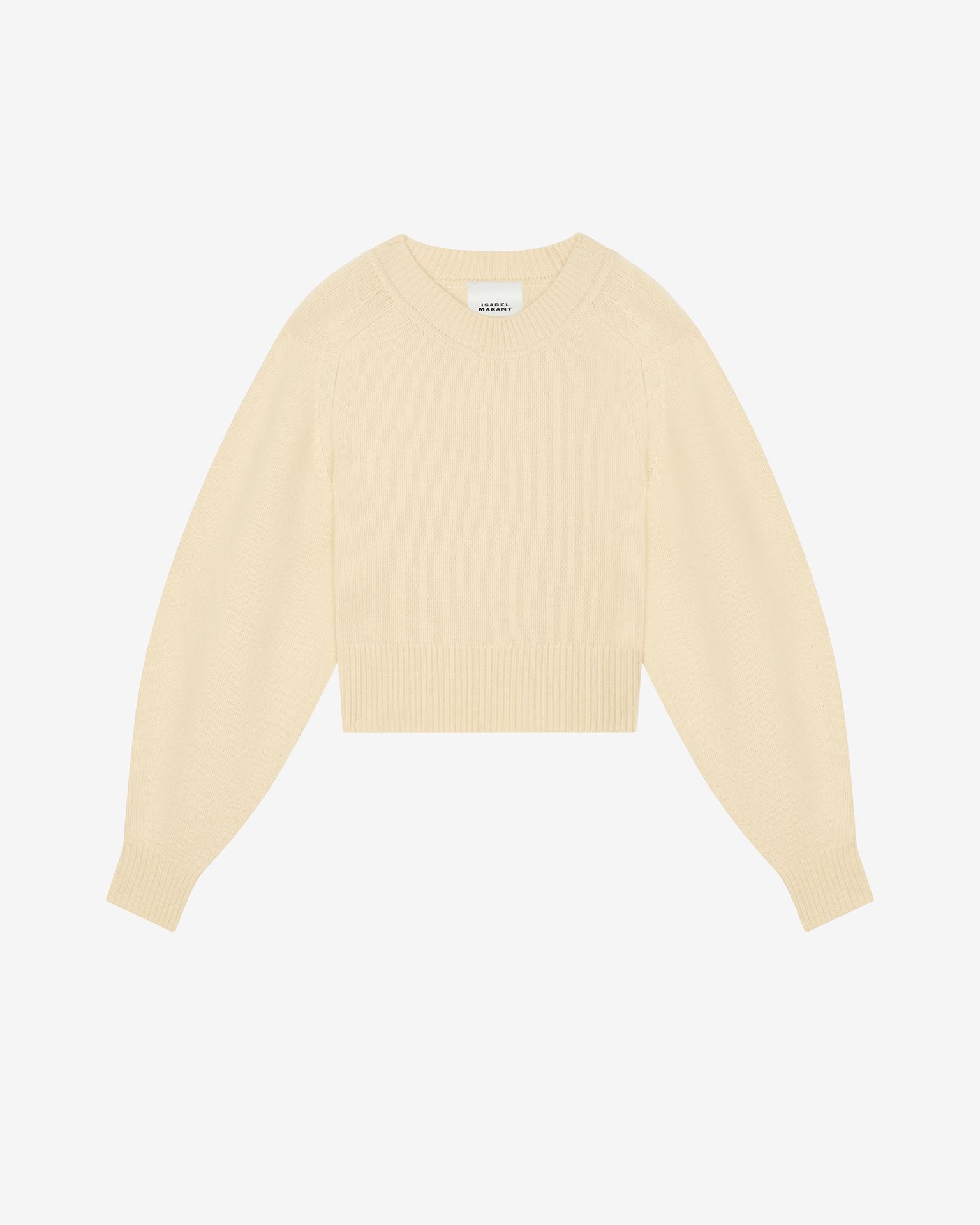Shop Isabel Marant Leandra Cashmere Sweater In Yellow