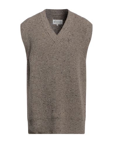 Maison Margiela Man Sweater Grey Size M Wool, Cashmere, Polyamide